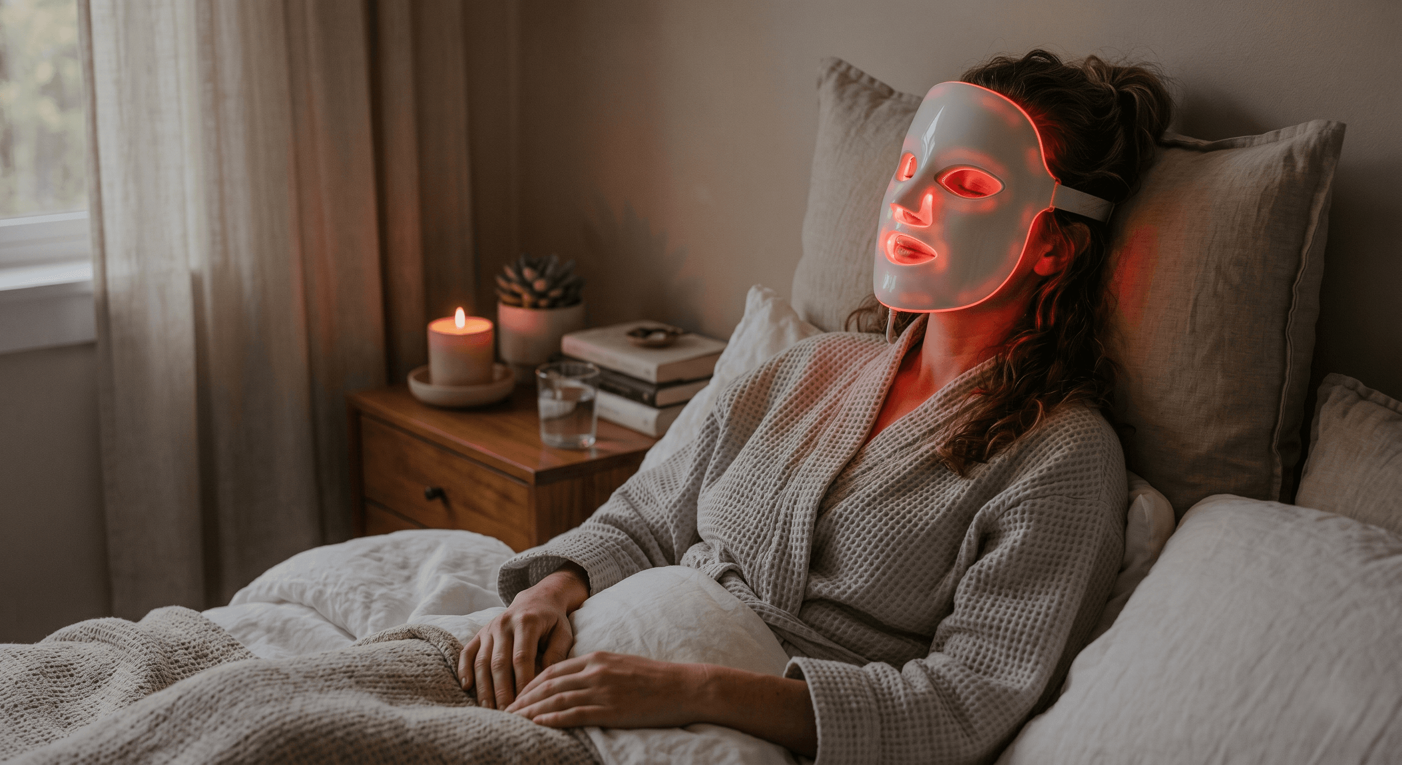 Skincare ritual — Oxylea light therapy