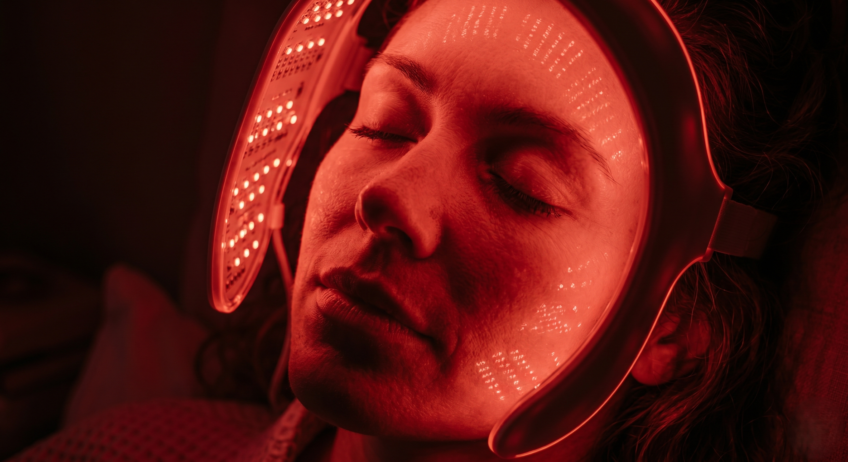 Skincare light therapy treatment
